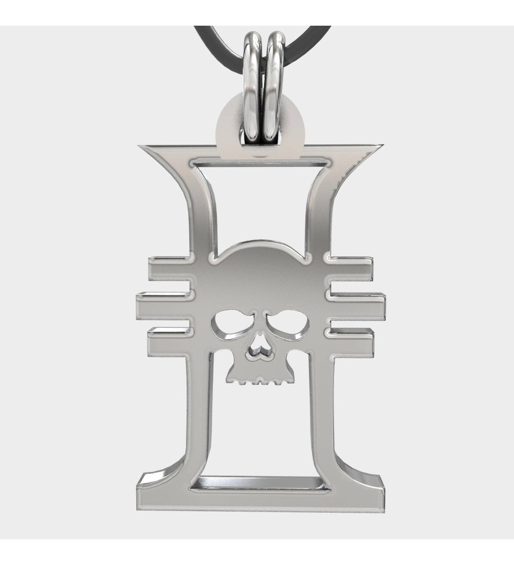 The Punisher Necklace - Silver Punisher Pendant - Punisher