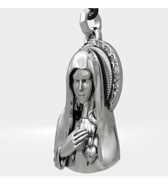 Virgin Mary with Sacred Heart Pendant 0519