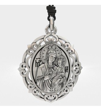 Colgante religioso con la Virgen María 0549L