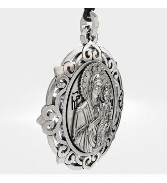 Colgante religioso con la Virgen María 0549L