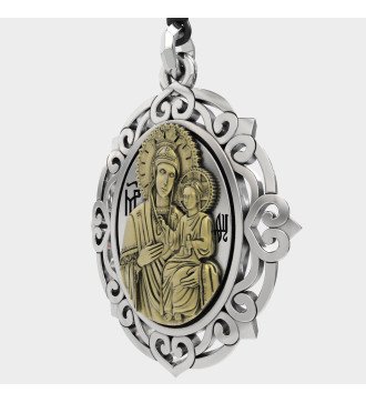 Christian Madonna Nuestra Señora Virgen María Colgante 0549K