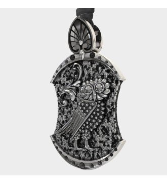 Handmade Greek Pendant Goddess Athena Necklace 0063