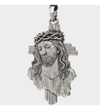Christliches Amulett Kreuz mit Jesus Christus 0553L