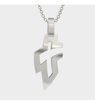 Мужской крест Christian Silver 0554L