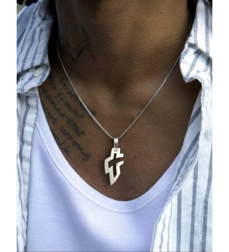 Мужской крест Christian Silver 0554L