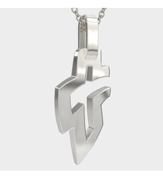 Christian Silver Croix Hommes 0554L