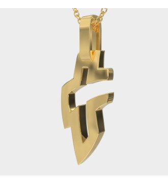 Christian Modern Argent Croix Hommes 0554K