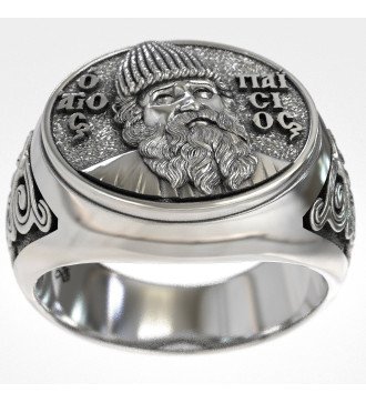 Ανδρικό Δαχτυλίδι Σφραγίδα Γέροντας Παισιος 1033
