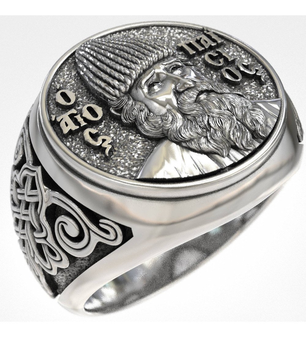 Ανδρικό Δαχτυλίδι Σφραγίδα Γέροντας Παισιος 1033