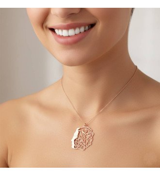 Collier romantique artistique, cadeau pour femme 0505R
