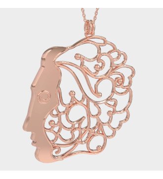 Collier romantique artistique, cadeau pour femme 0505R