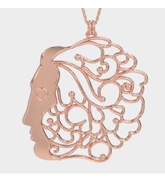 Collier romantique artistique, cadeau pour femme 0505R