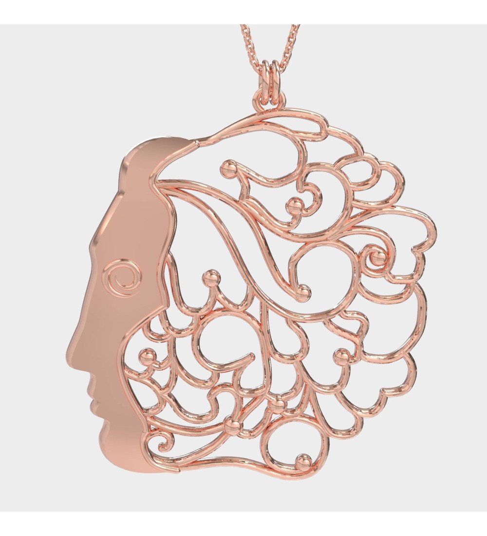 Collier romantique artistique, cadeau pour femme 0505R