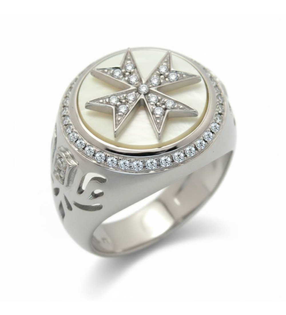 Chevalier für Damen mit Perlmutt und Zirkon 0392L