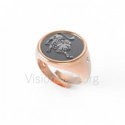 Silver ring sign of Leo