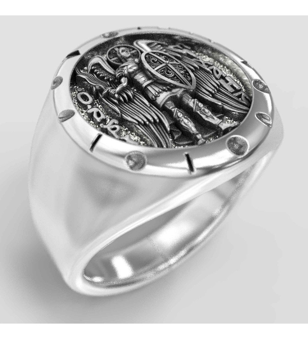 Δαχτυλίδι Προστασίας Αρχάγγελος Μιχαήλ 0842