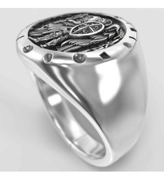 Δαχτυλίδι Προστασίας Αρχάγγελος Μιχαήλ 0842