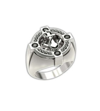 Bague d'ancrage pour homme 0233