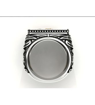 Bagues chevalières religieuses pour hommes Bague St Georges 0094