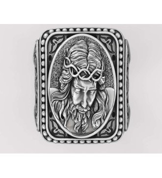 Ανδρικό Δαχτυλίδι Σφραγίδα Ιησούς Χριστός 0688