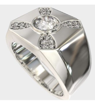 Bague Chevalier pour homme 0271