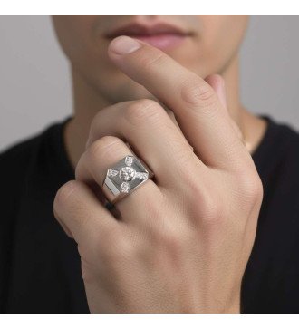 Bague Chevalier pour homme 0271
