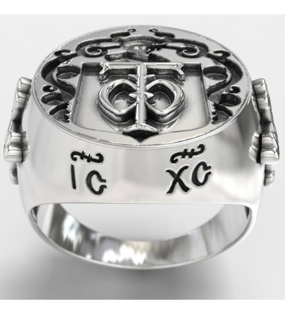 Siegel Christliche Tempelritter Ring 0195