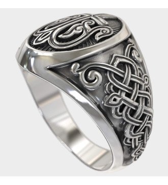 Signet Christliches Kreuz Ring 0570