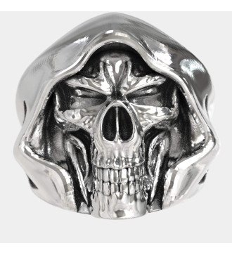 Grim Reaper Ανδρικο Δαχτυλιδι Νεκροκεφαλη 0258
