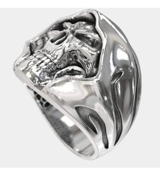 Grim Reaper Ανδρικο Δαχτυλιδι Νεκροκεφαλη 0258