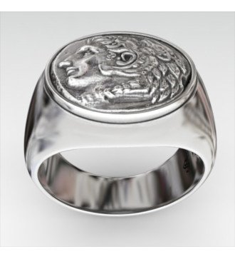 Ring Alexander der Große|Herrenschmuck|Herrenringe Chevalier