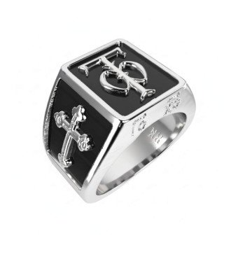 Anillo cristiano bizantino Caballero del Santo Sepulcro 0014