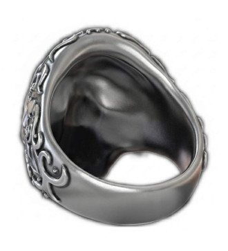 Ασημένιο Δαχτυλίδι Νεκροκεφαλή - Ανδρικα Δαχτυλιδια - Ανδρικα