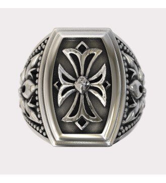 Christian Bague Chevalier avec Croix 0010