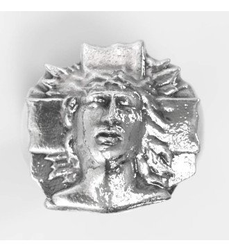 Christliches Kreuz Herren Silber Ring Jesus 0654