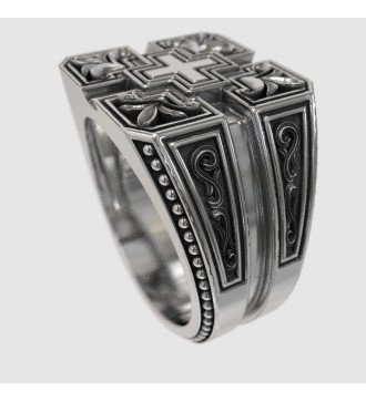 Cruz Anillo Religioso Cristiano 0063