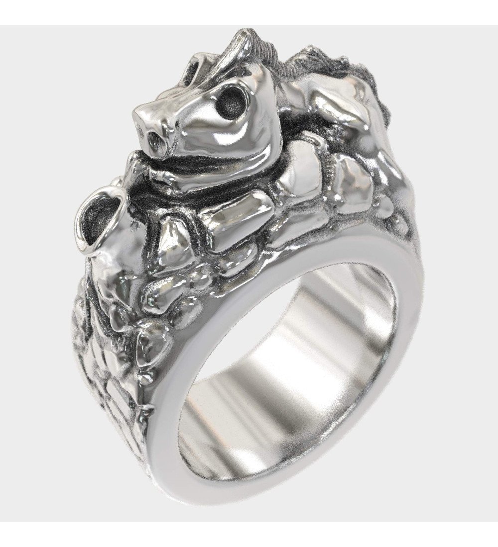 Anillo para hombre El Dragón de Komodo 0323