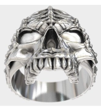 Ανδρικο Δαχτυλιδι Νεκροκεφαλη 0192