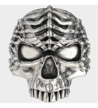 Hell's Rider Biker Skull Ring 0192