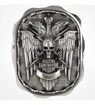 Flügel der Freiheit Harley Davidson Ring 0642