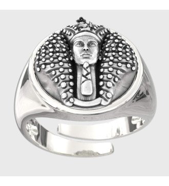 Chevalier Anillo Faraón Signet Plata 0663