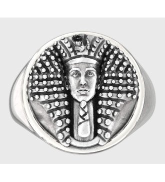 Chevalier Anillo Faraón Signet Plata 0663