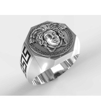 Medusa Siegelring 0697
