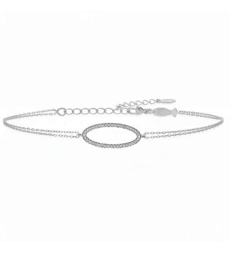 Pulsera Infinito Plata Regalo Perfecto para Mujer 0006L
