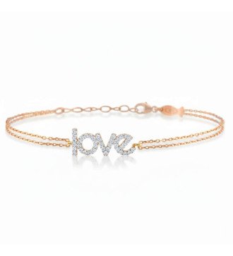 Romantisches Geschenk für Verliebte Frauen Liebesarmband 0040R