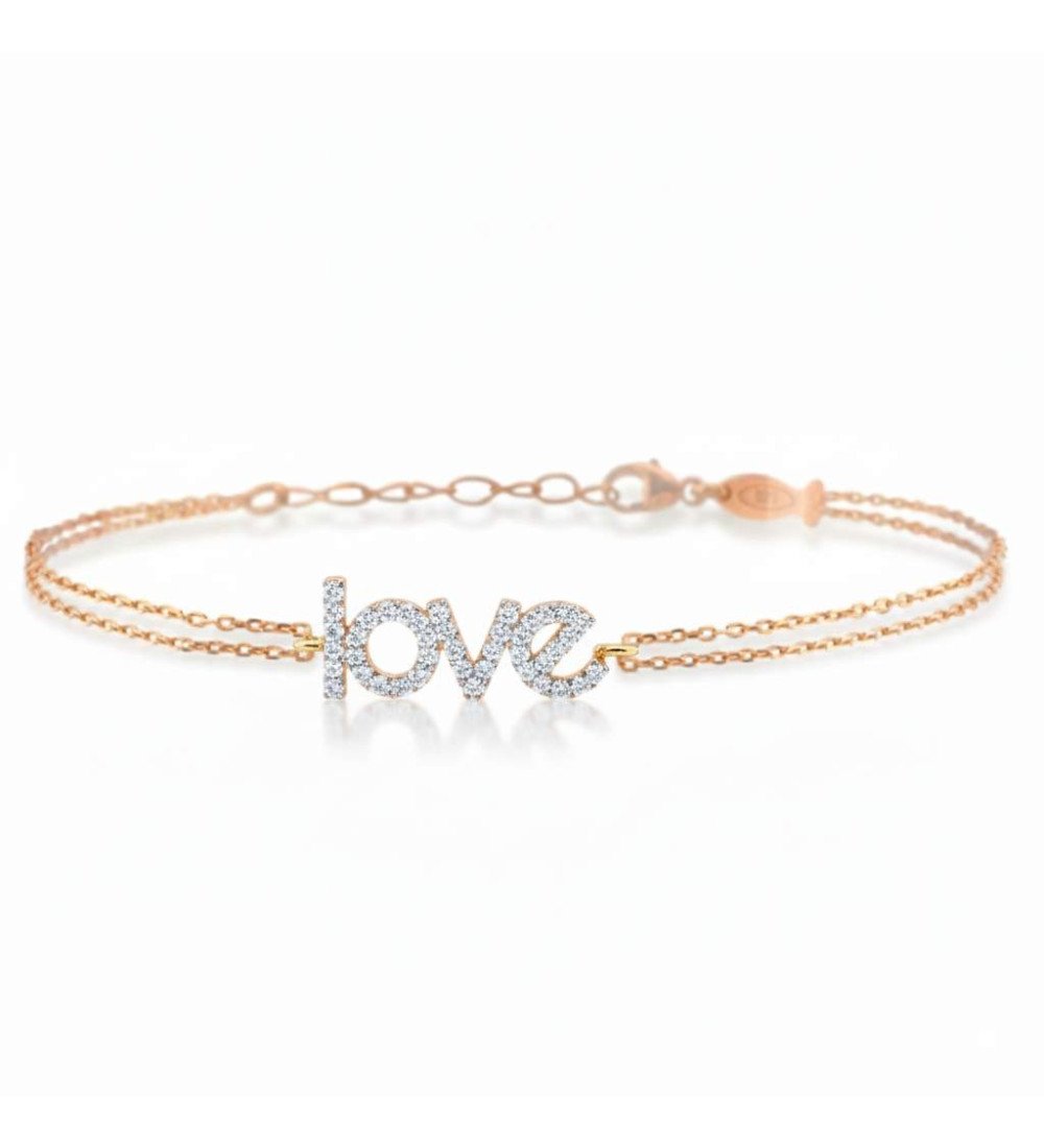 Romantisches Geschenk für Verliebte Frauen Liebesarmband 0040R