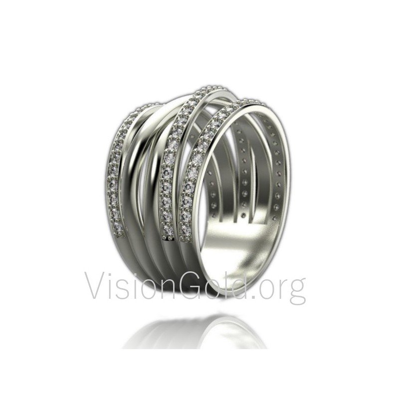 Hohe Qualität und Ästhetik Handmade Mode Frauen Ring 0393