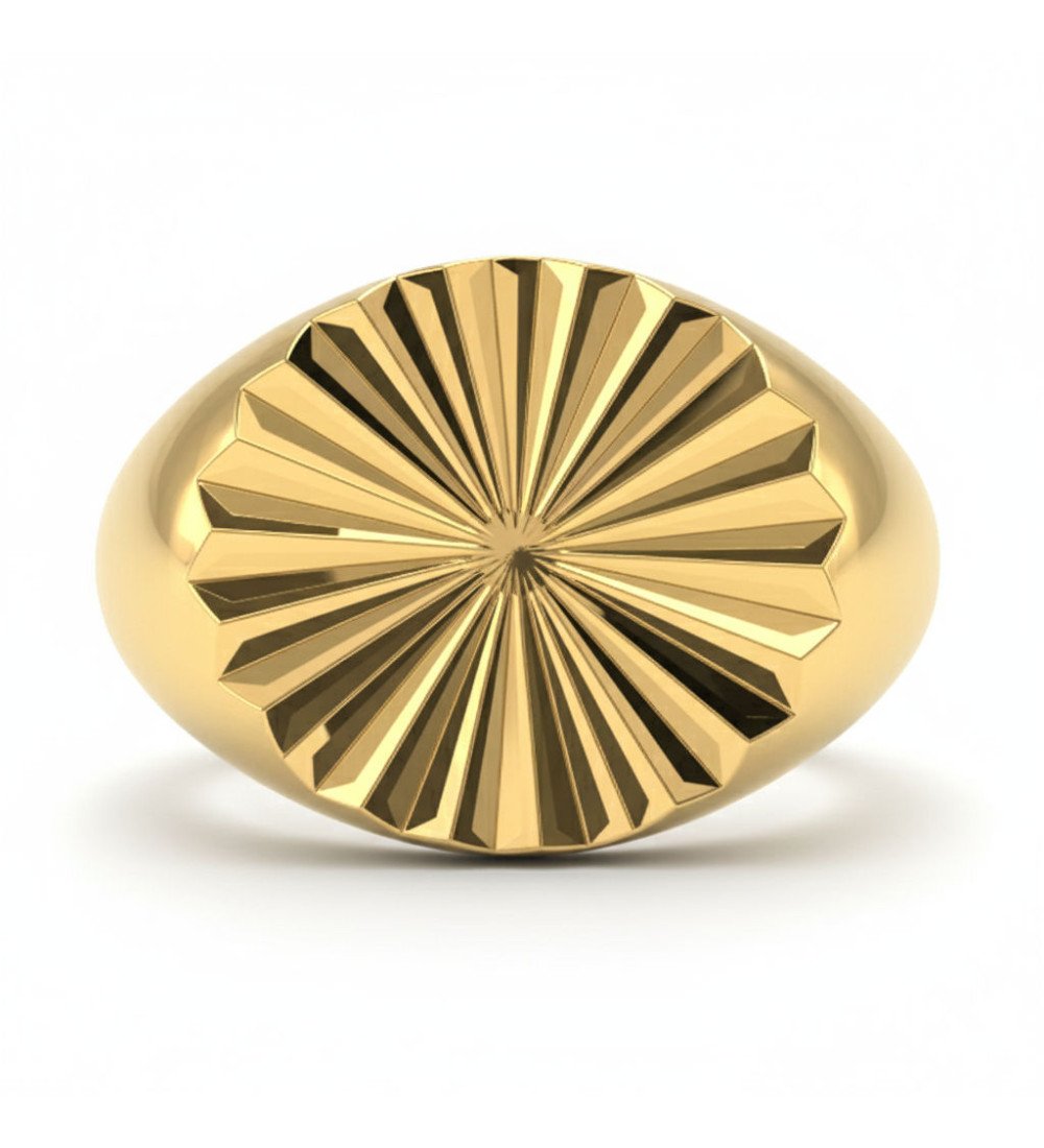 Elegante regalo di lusso Anello Chevalier da donna in argento