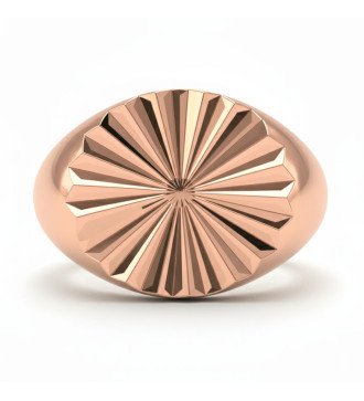 Кольцо Шевалье с геометрическим узором 0893R