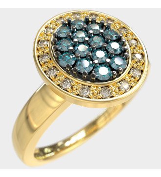 9K Gelbgold Ring Perfektes Geschenk für Geburtstag oder